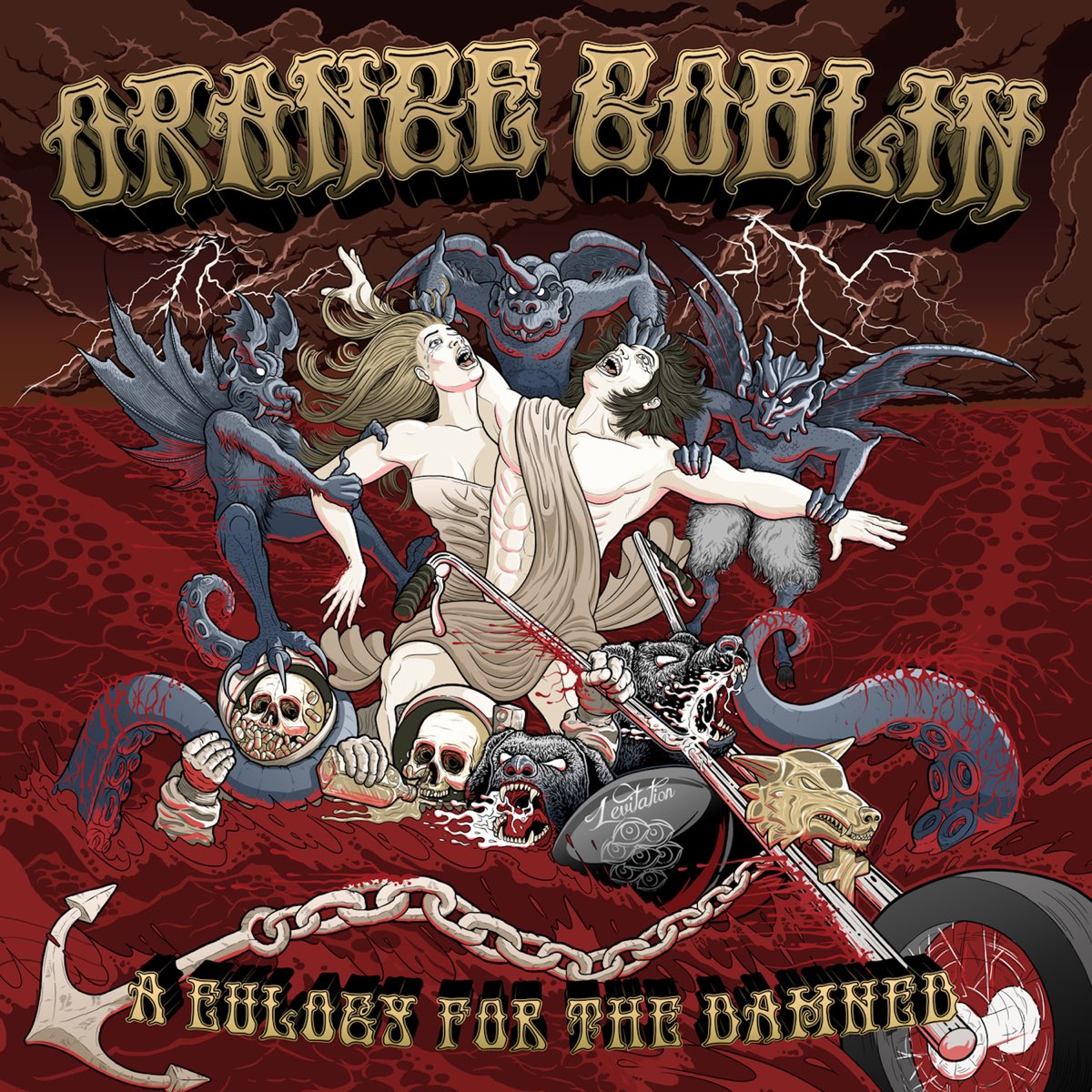 Album cover for A Eulogy for the Damned by Orange Goblin