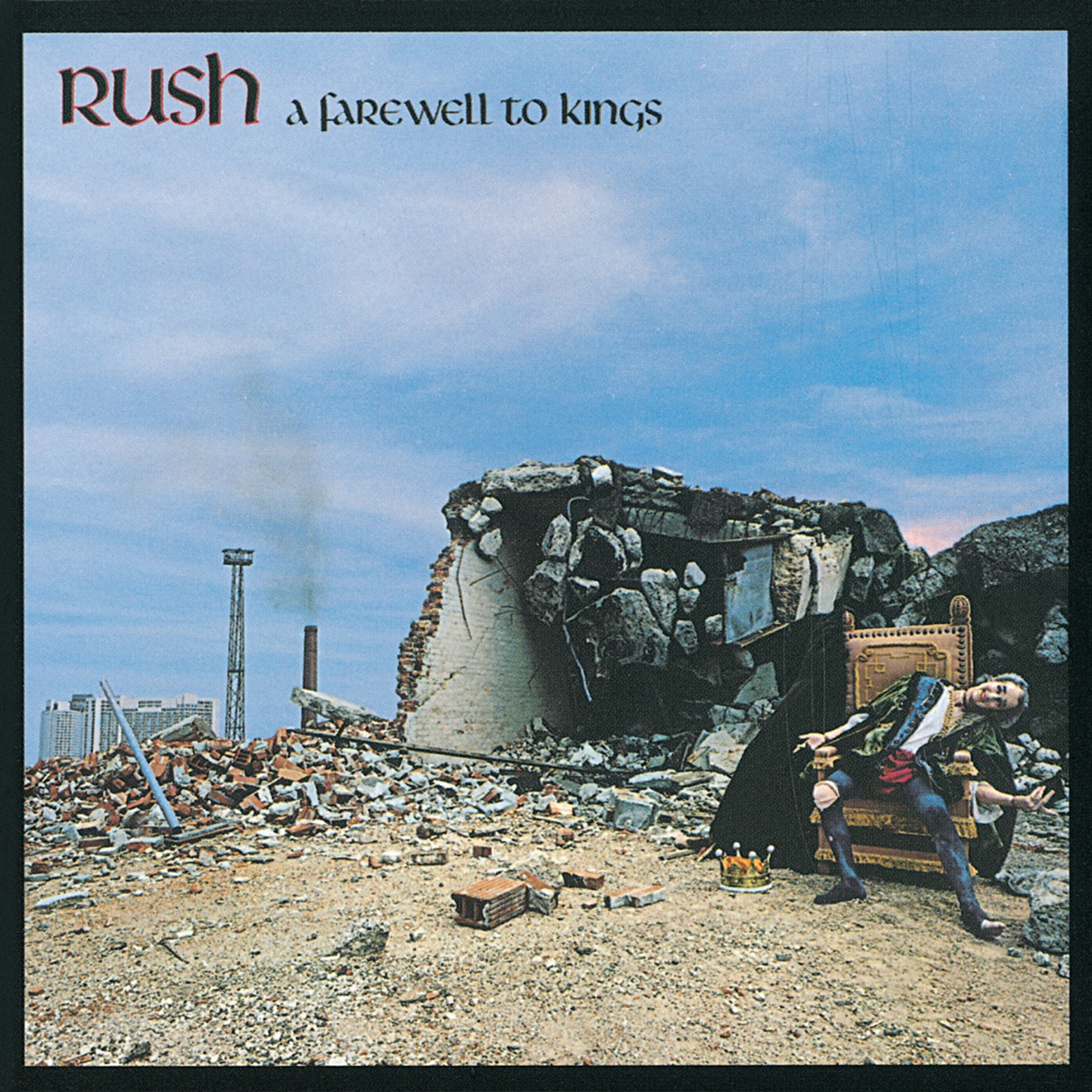Album cover for A Farewell to Kings by Rush