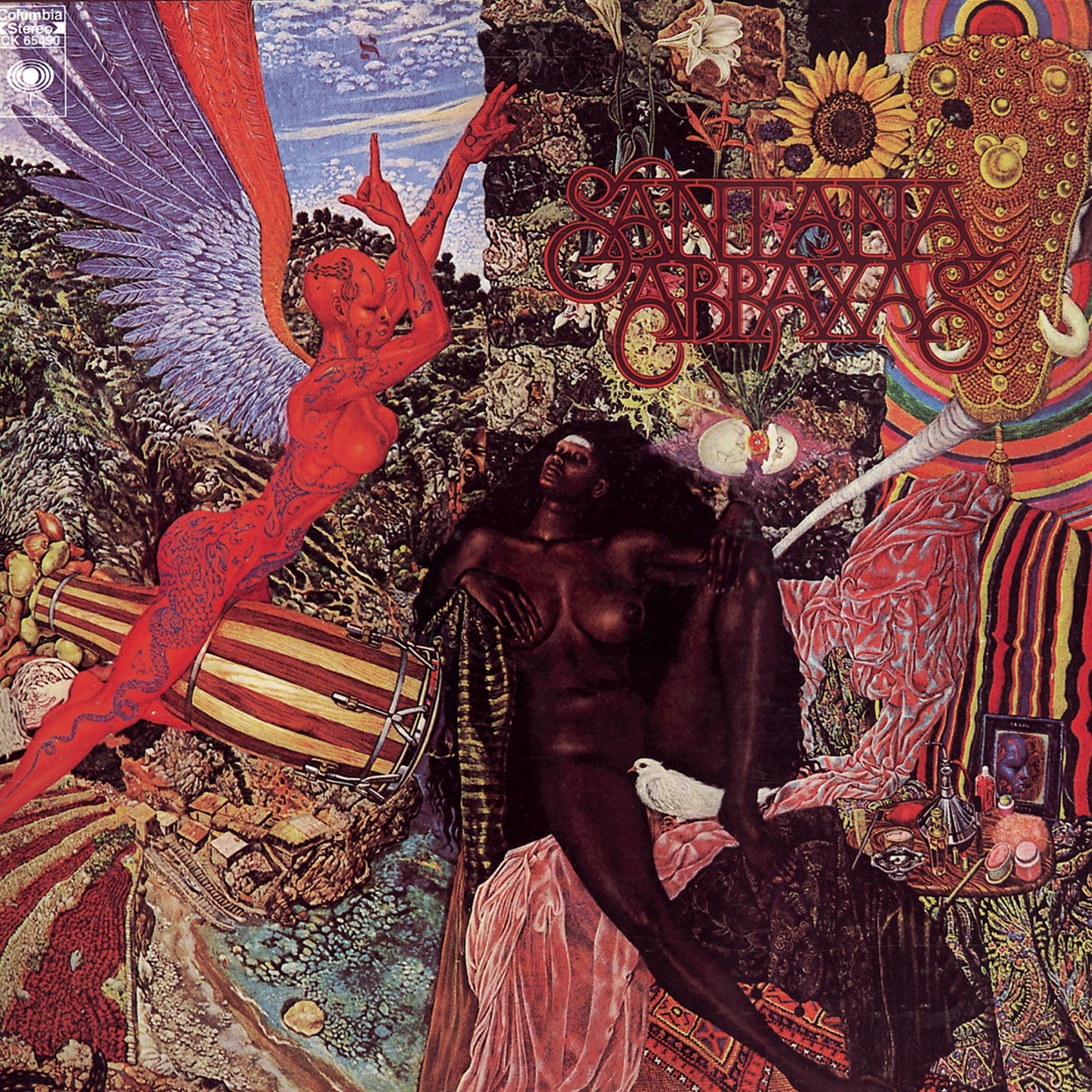 Album cover for Abraxas by Santana