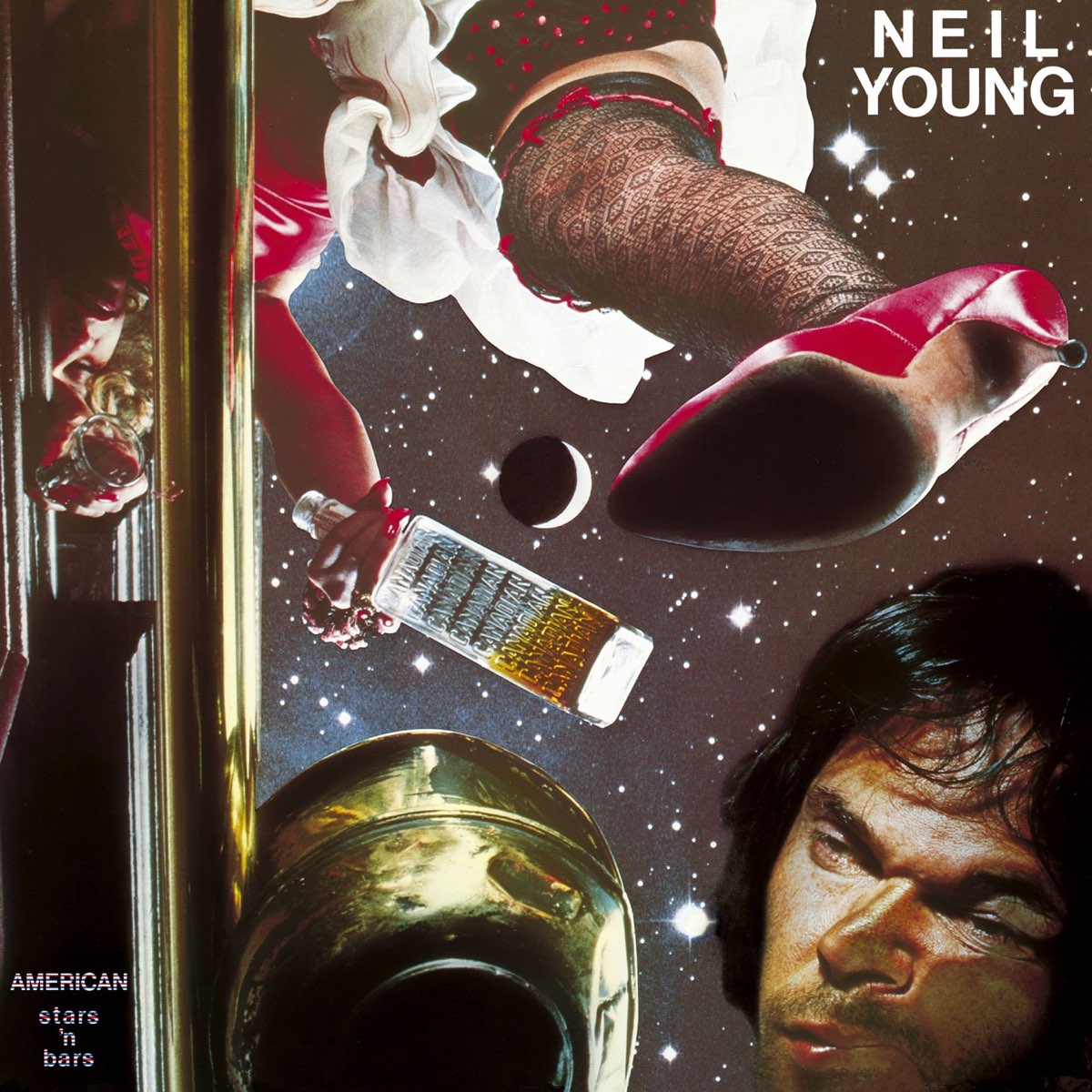 Album cover for American Stars 'n Bars by Neil Young and Crazy Horse