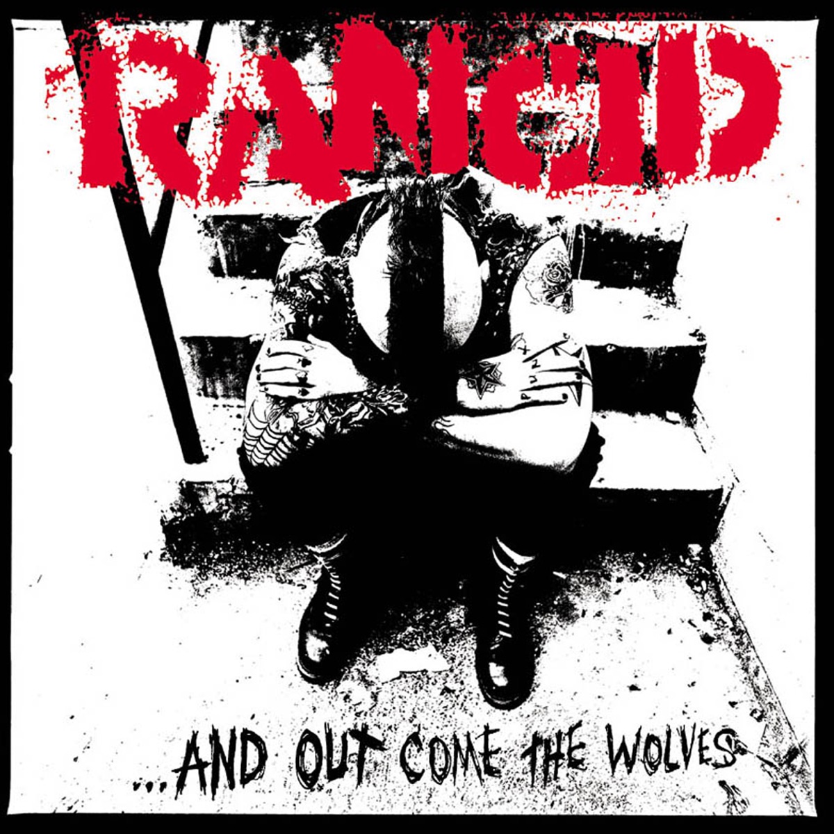 Album cover for ... and out Comes the Wolves by Rancid