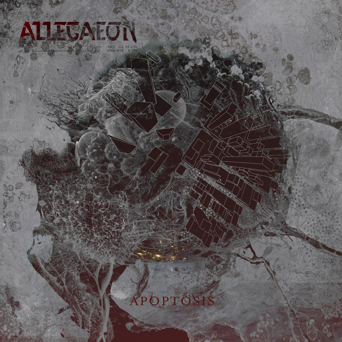 Album cover for Apoptosis by Allagaeon