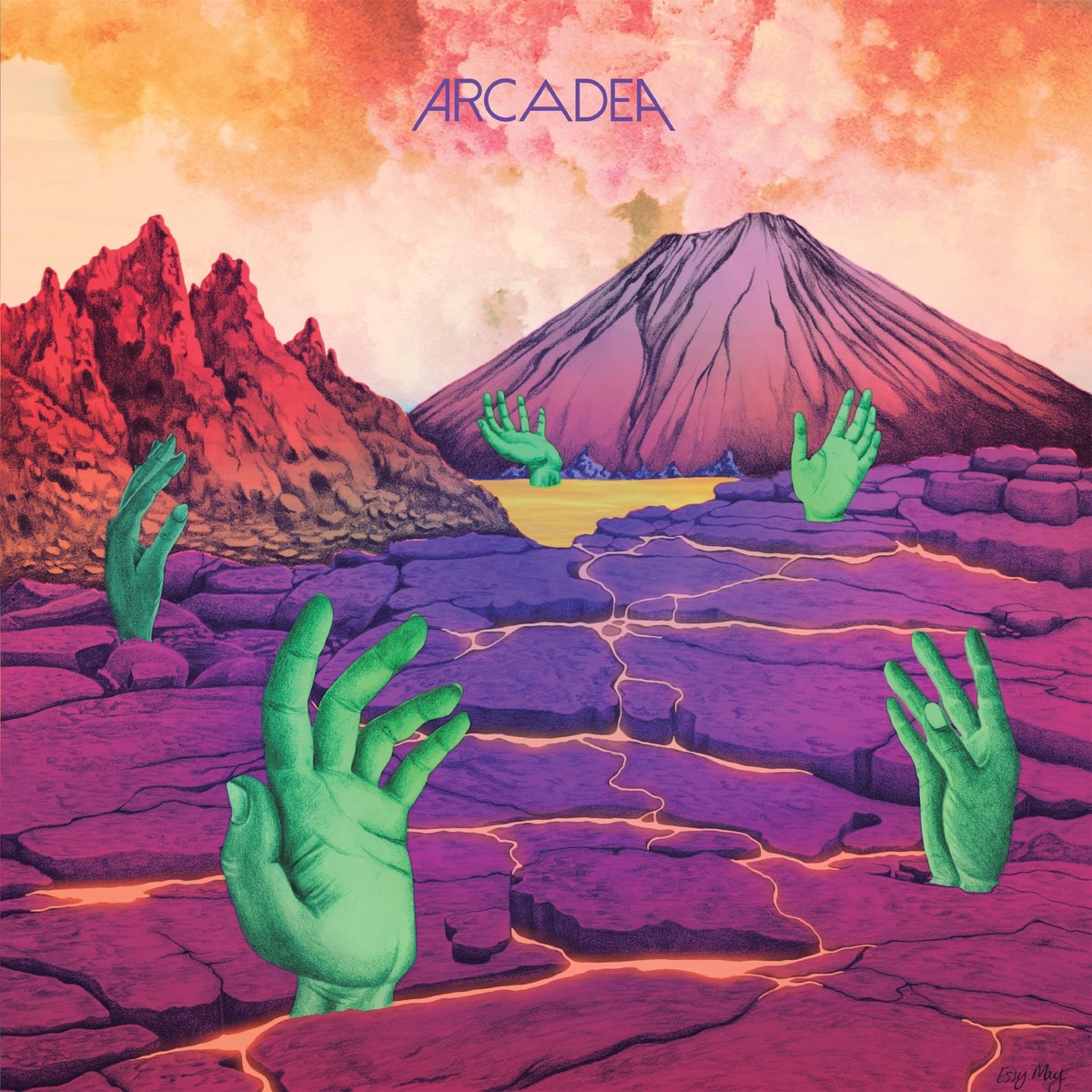 Album cover for Arcadea by Arcadea