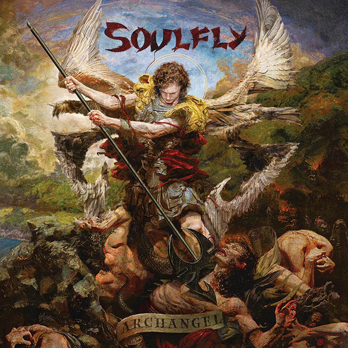 Album cover for Archangel by Soulfly