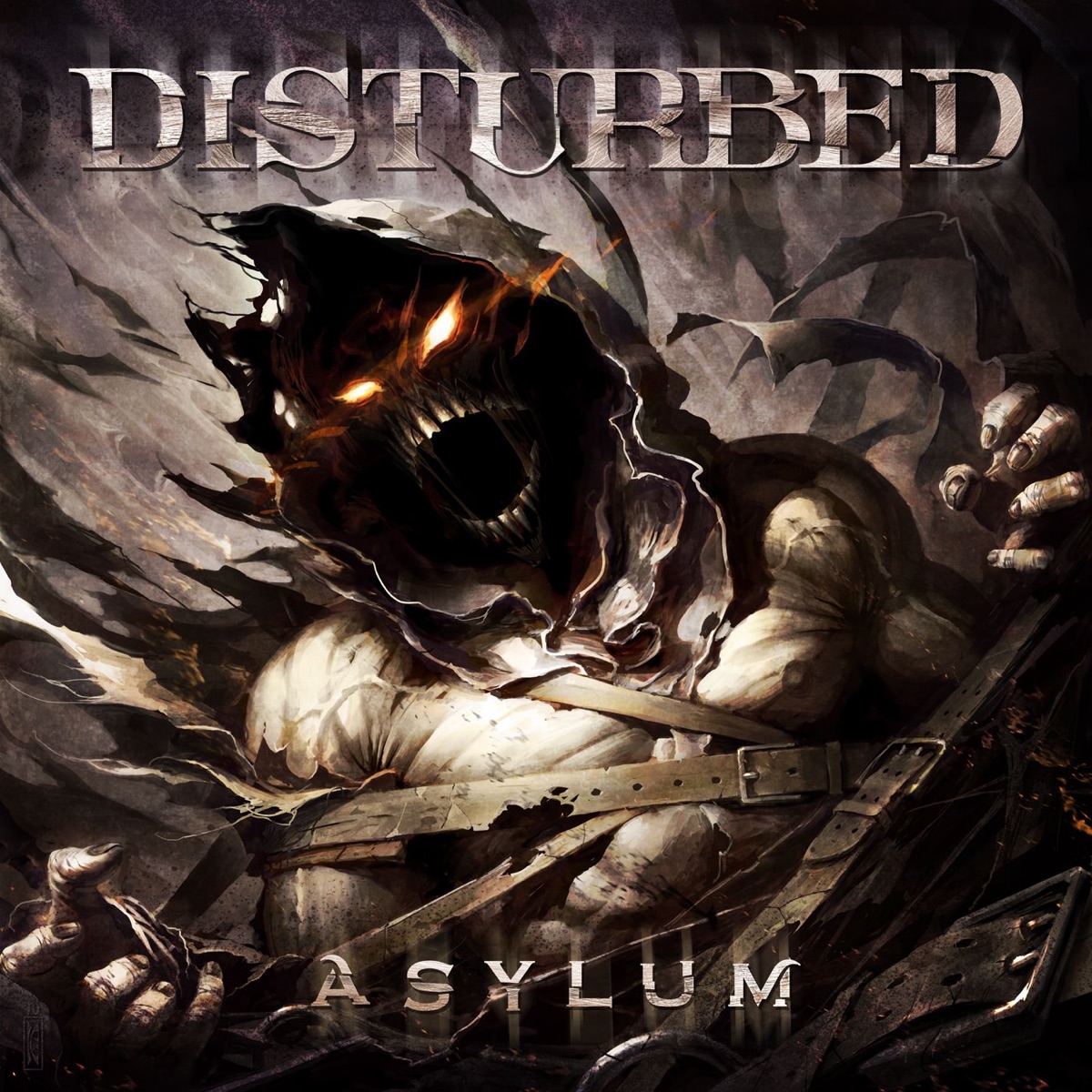 Album cover for Asylum by Disturbed