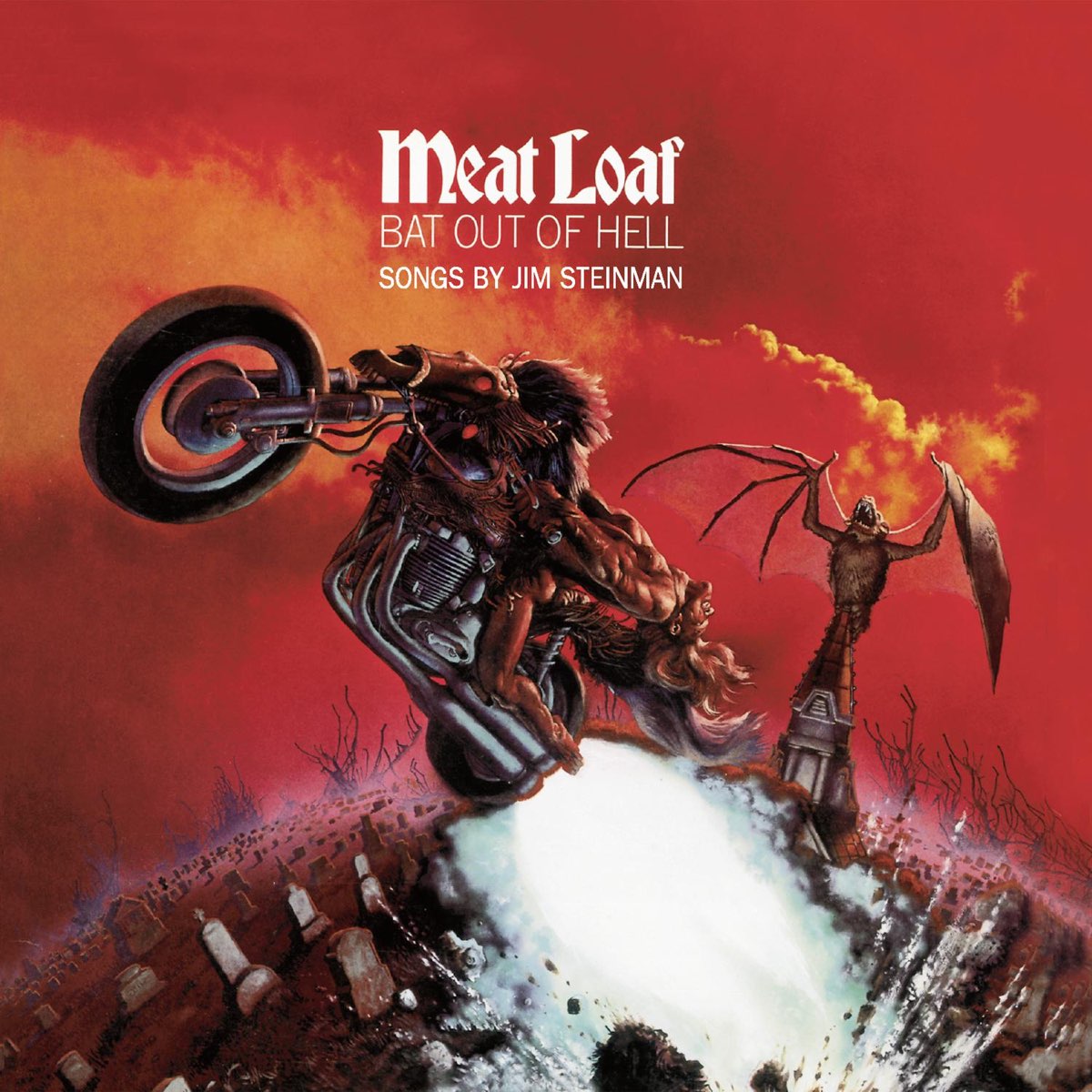 Album cover for Bat out of Hell by Meat Loaf