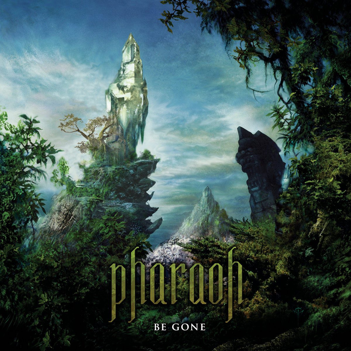 Album cover for Be Gone by Pharaoh