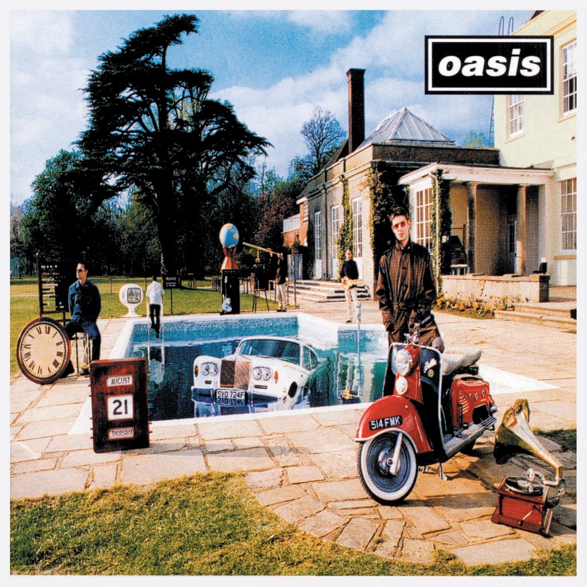 Album cover for Be Here Now by Oasis