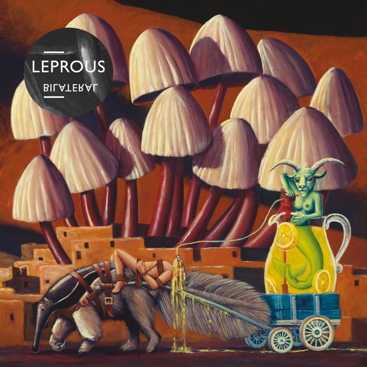 Album cover for Bilateral by Leprous