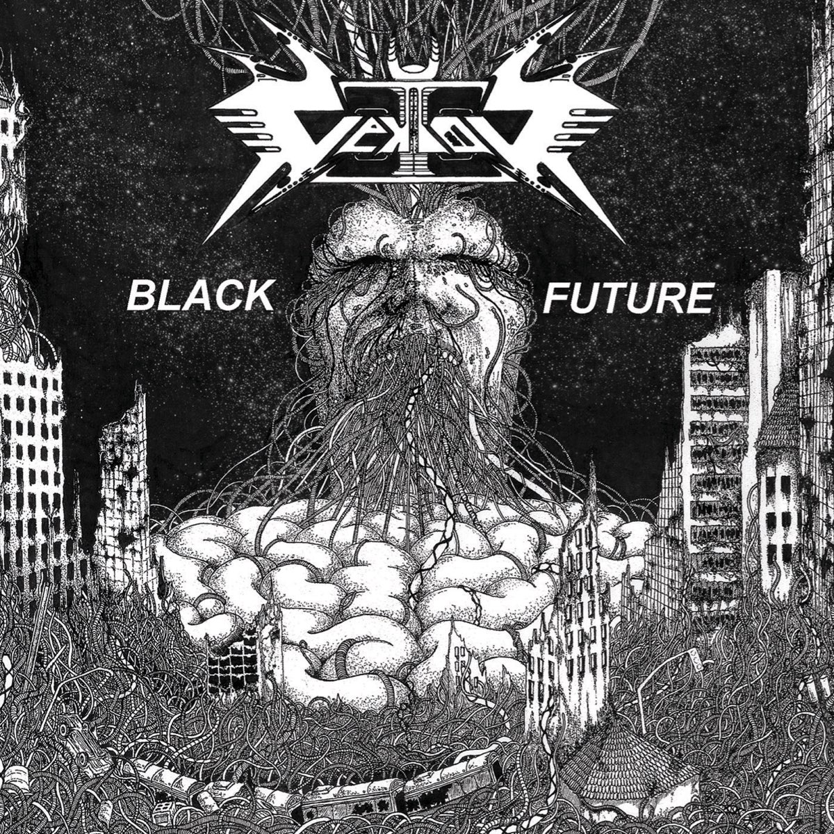 Album cover for Black Future by Vektor