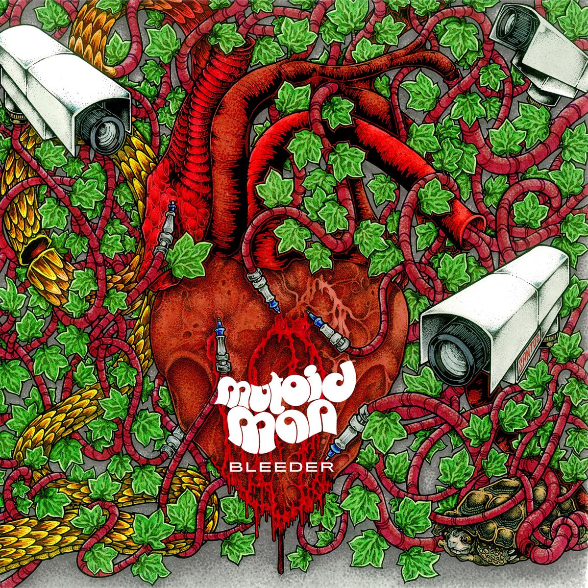 Album cover for Bleeder by Mutoid Man