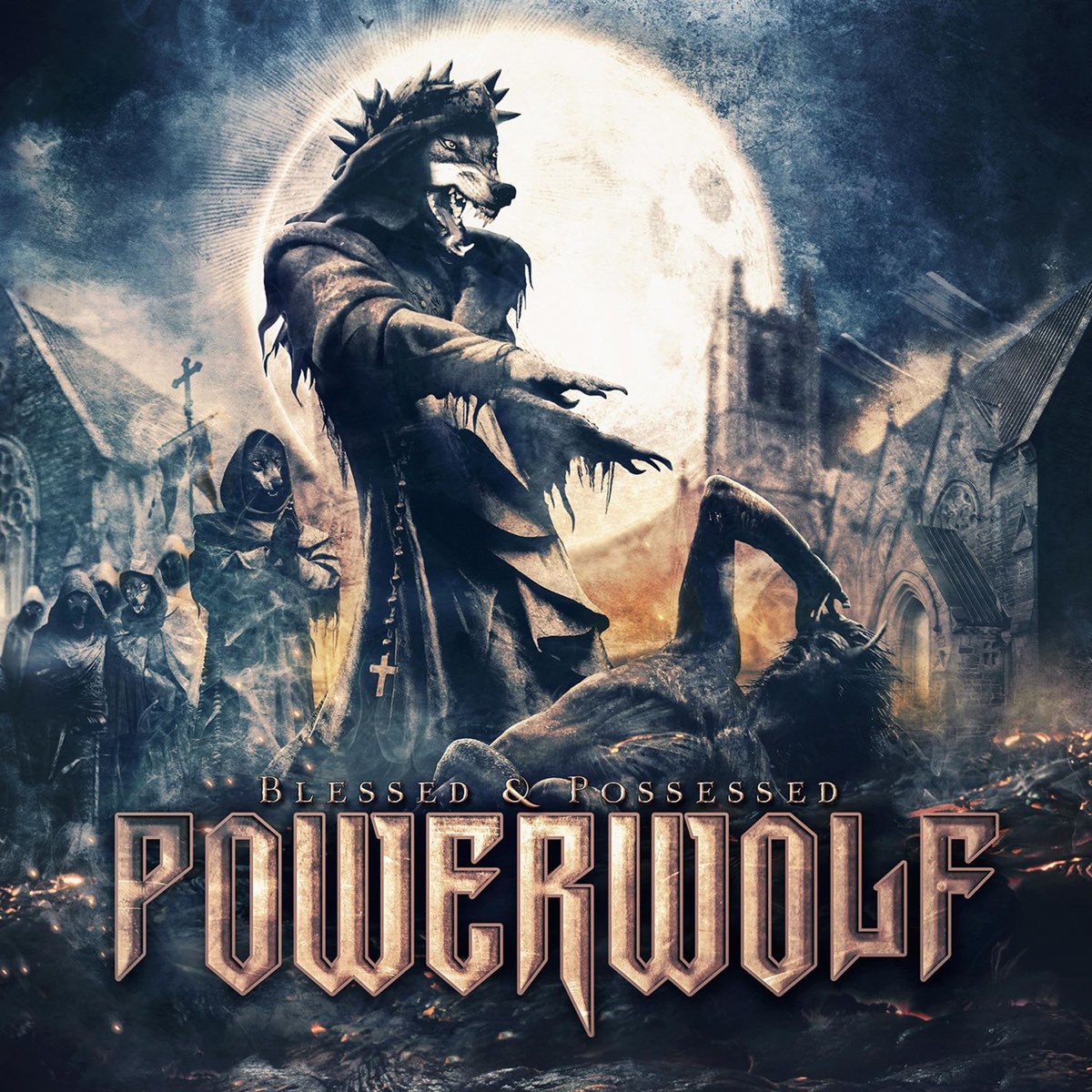 Album cover for Blessed & Possessed by Powerwolf