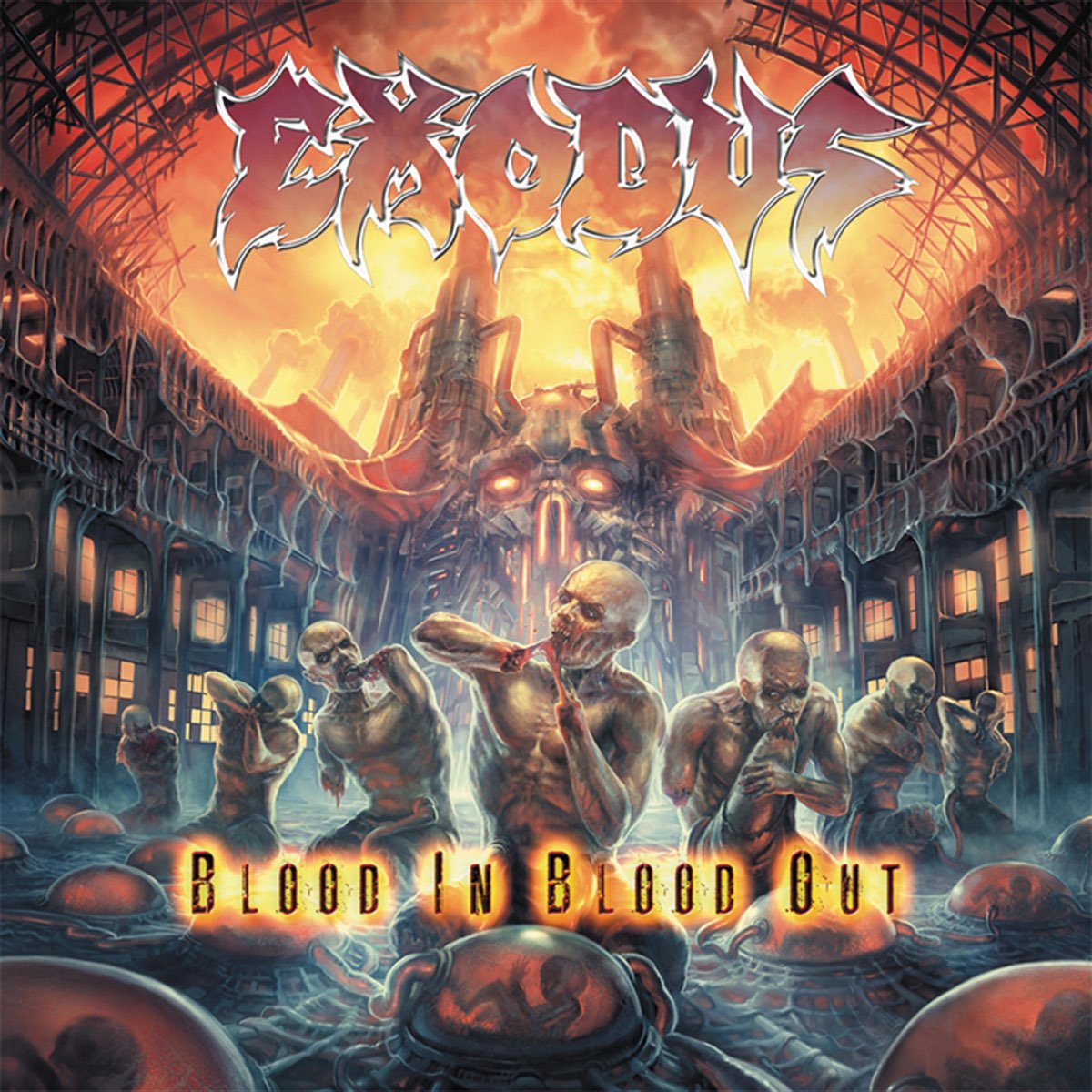 Album cover for Blood in, Blood out by Exodus