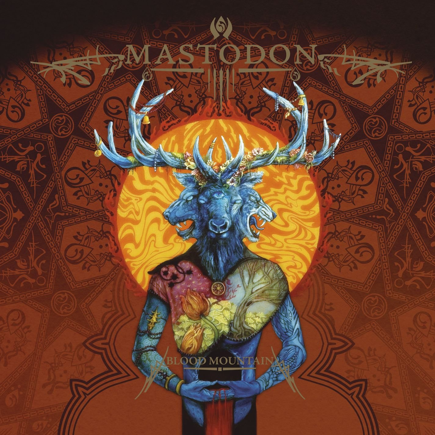 Album cover for Blood Mountain by Mastodon