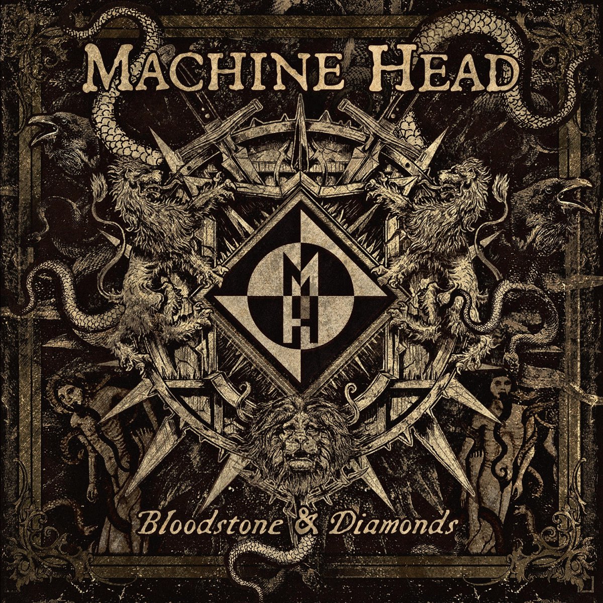 Album cover for Bloodstone & Diamonds by Machine Head