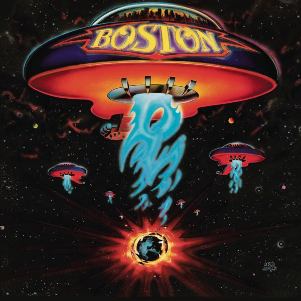 Album cover for Boston by Boston