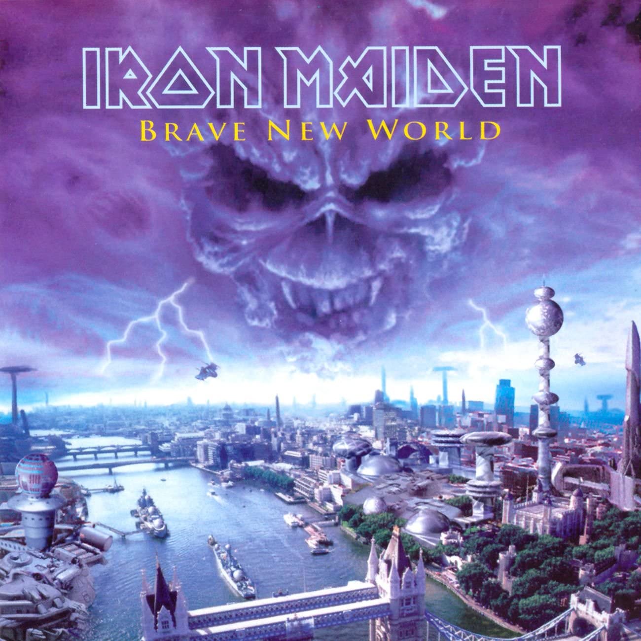 Album cover for Brave New World by Iron Maiden