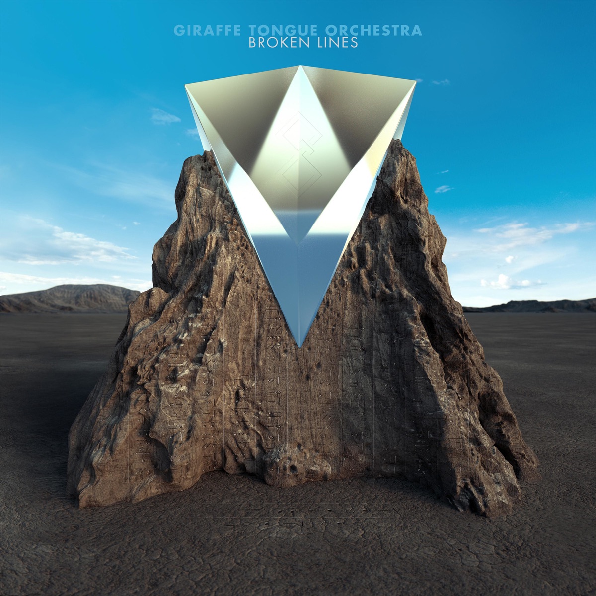 Album cover for Broken Lines by Giraffe Tongue Orchestra
