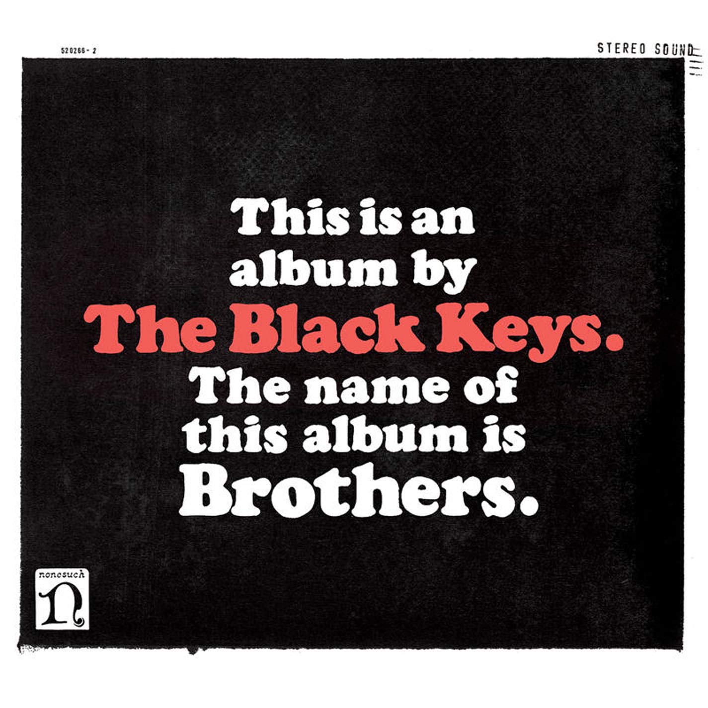 Album cover for Brothers by The Black Keys