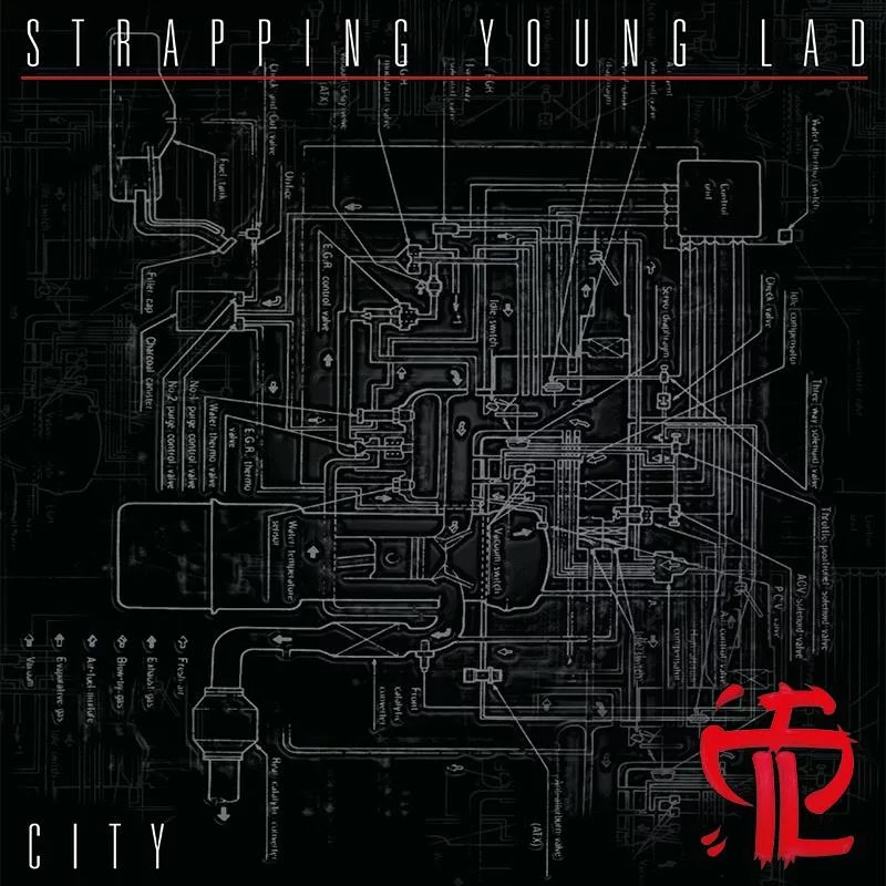 Album cover for City by Strapping Young Lad