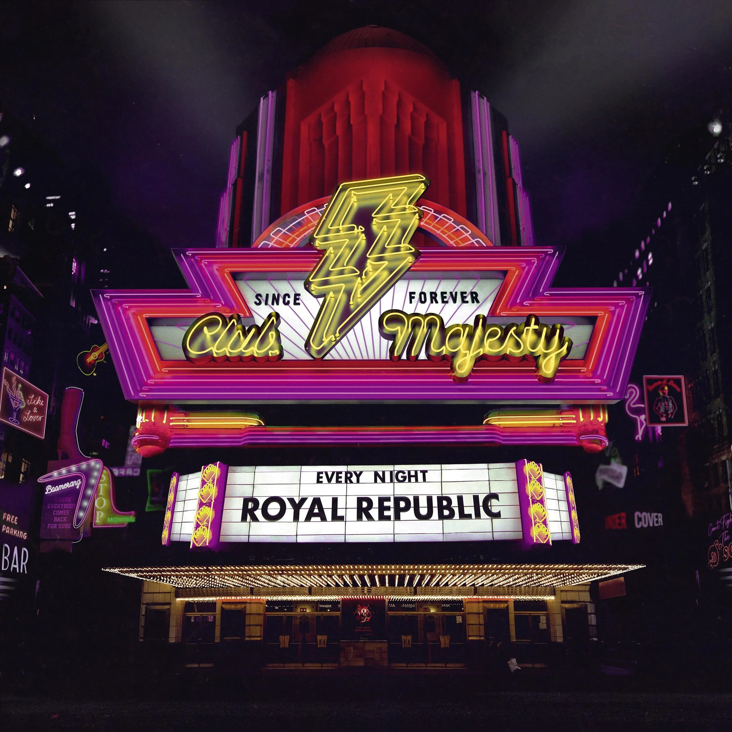 Album cover for Club Majesty by Royal Republic