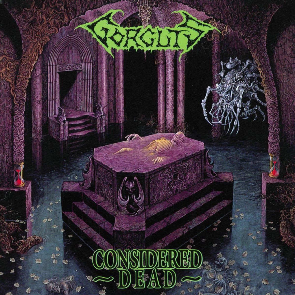 Album cover for Considered Dead by Gorguts