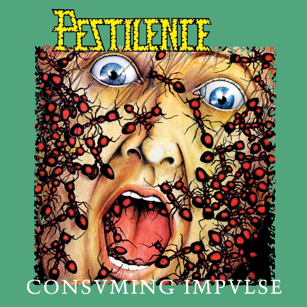 Album cover for Consuming Impulse by Pestilence