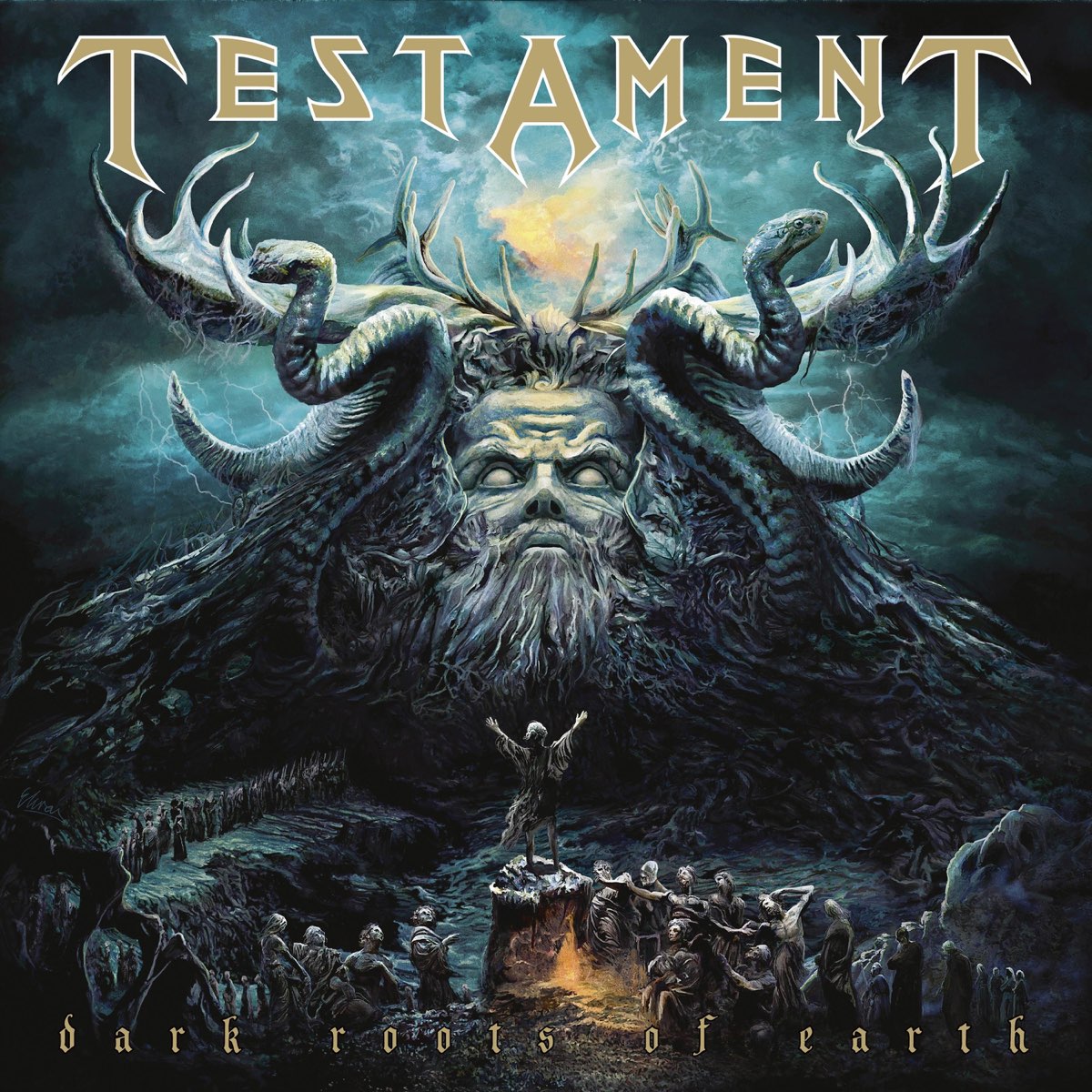 Album cover for Dark Roots of Earth by Testament