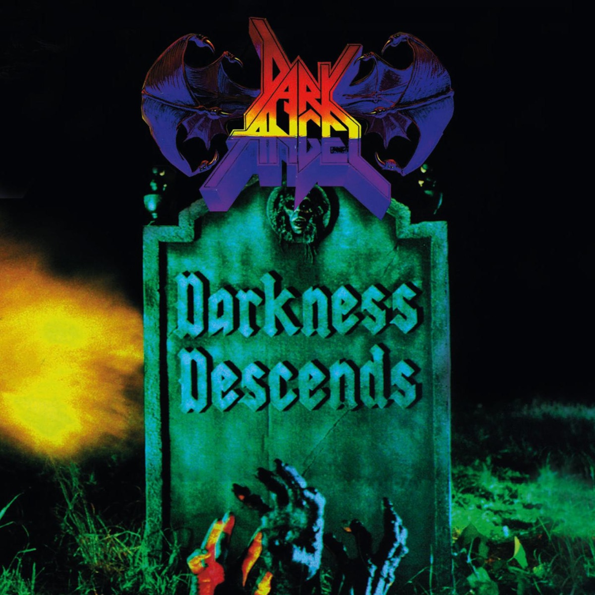 Album cover for Darkness Descends by Dark Angel