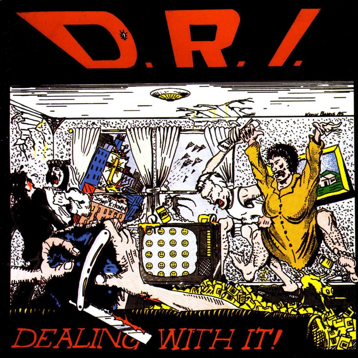 Album cover for Dealing with It by D.R.I.