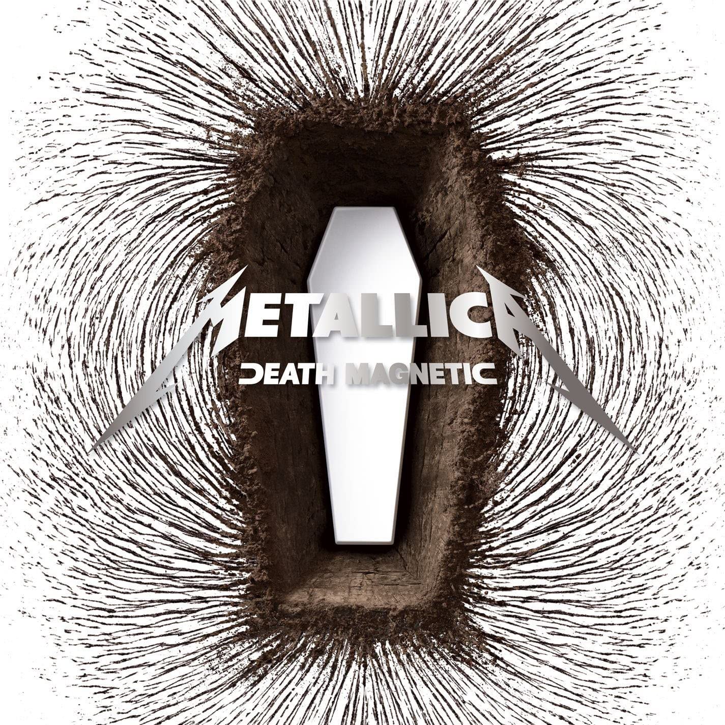 Album cover for Death Magnetic by Metallica