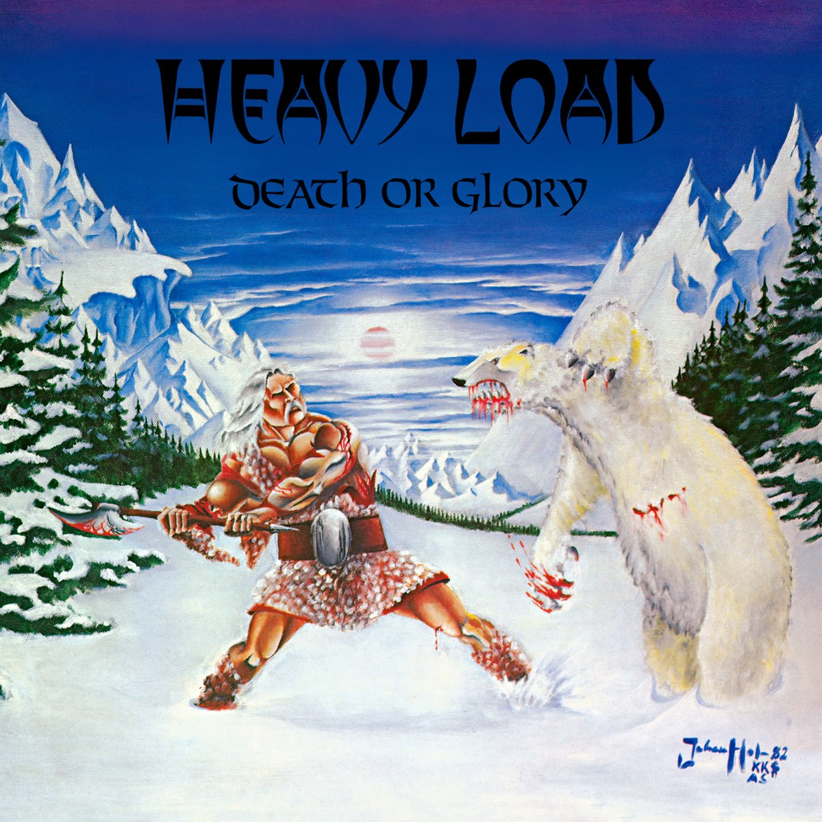 Album cover for Death or Glory by Heavy Load