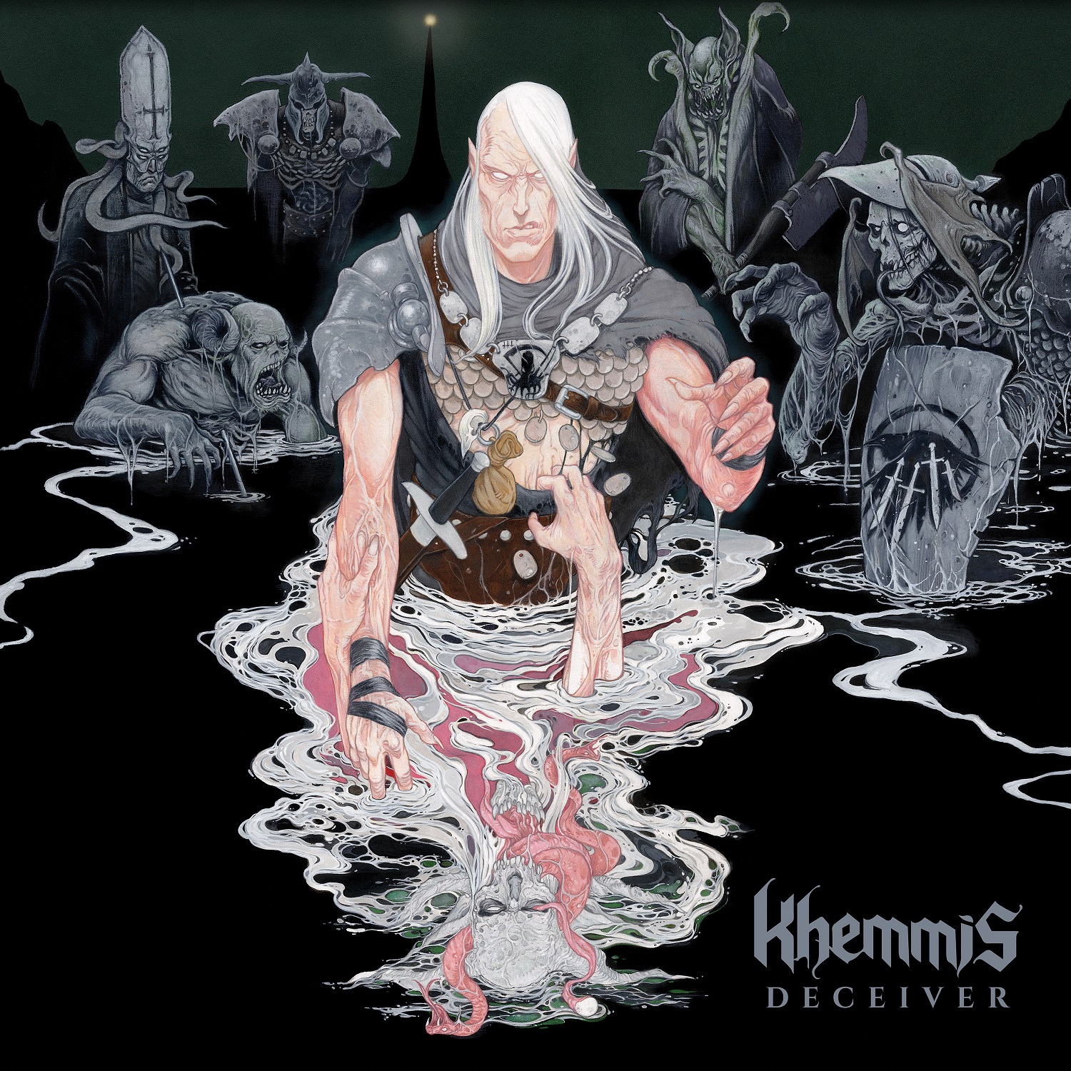 Album cover for Deceiver by Khemmis