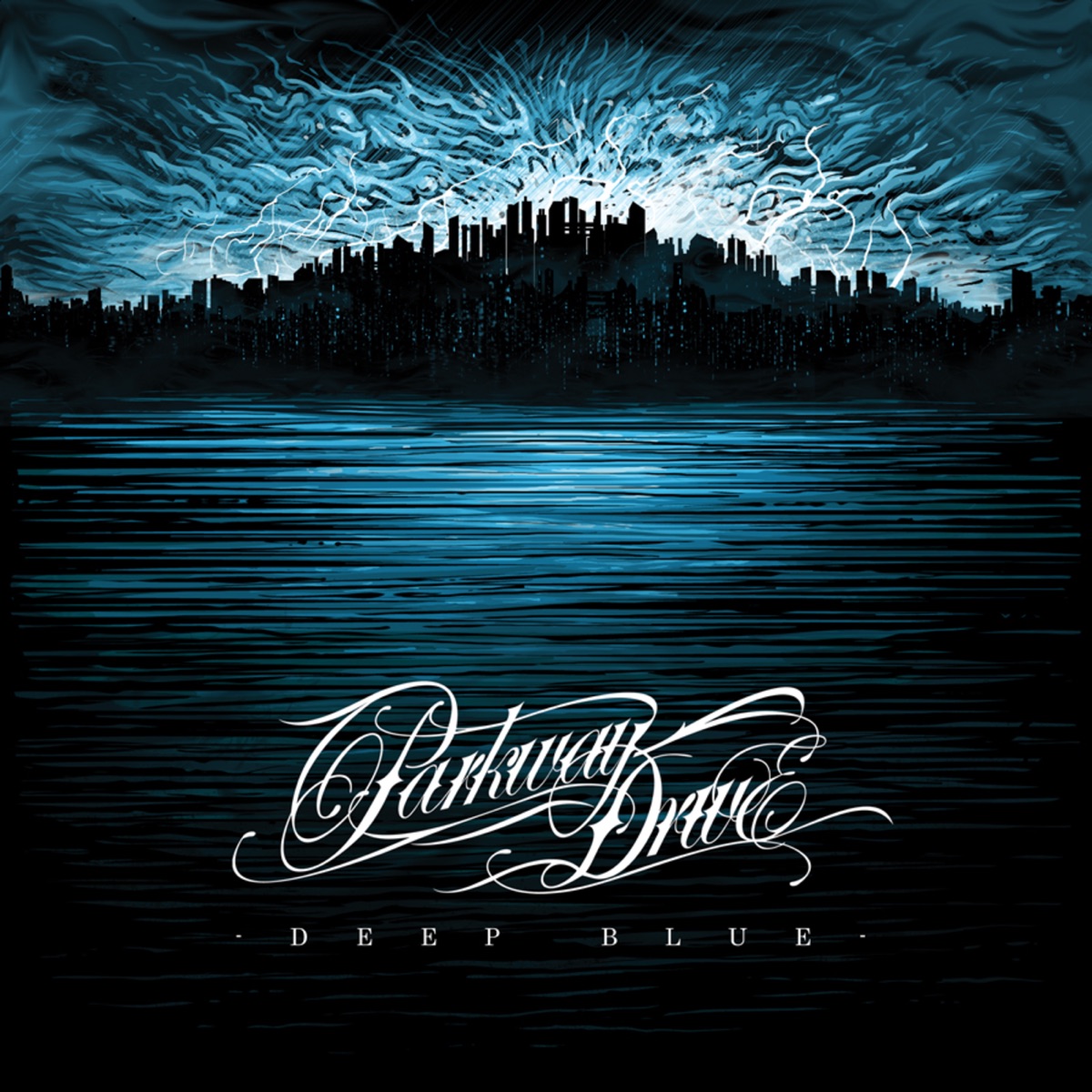 Album cover for Deep Blue by Parkway Drive
