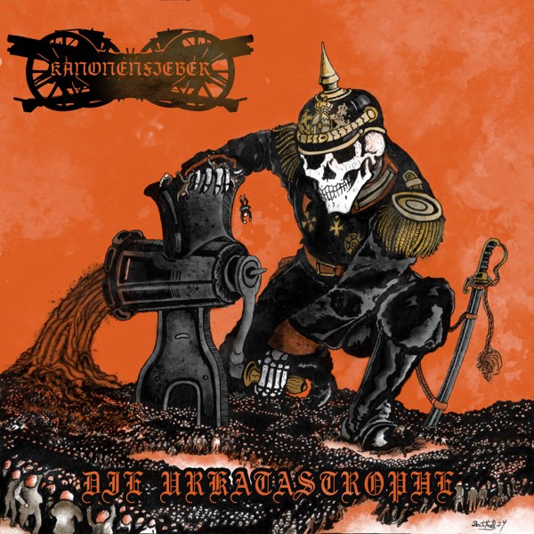 Album cover for Die Urkatastrophe by Kanonenfieber