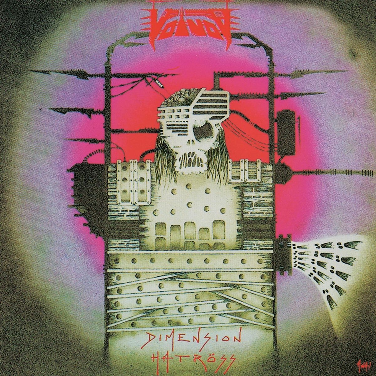 Album cover for Dimension Hatröss by Voivod