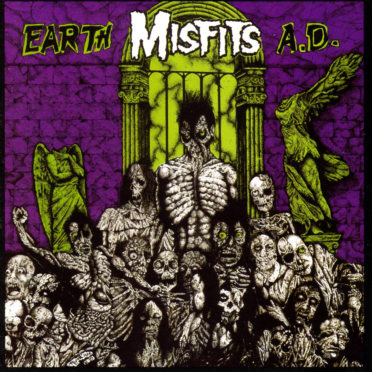 Album cover for Earth A.D. / Wolfs Blood (aka Earth A.D. / Die, Die My Darling) by Misfits
