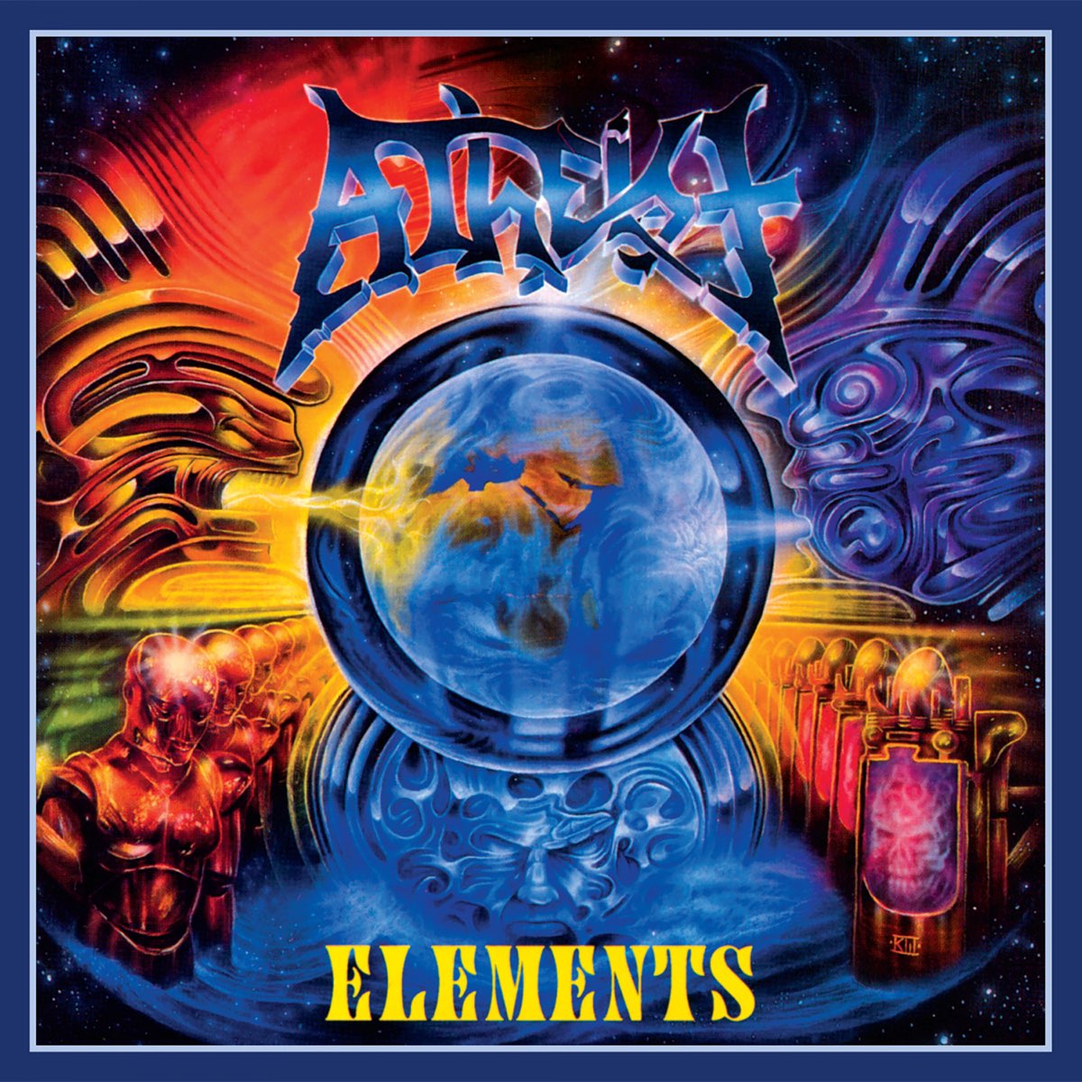 Album cover for Elements by Atheist