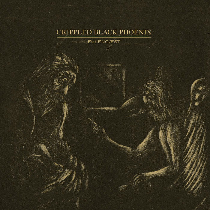 Album cover for Ellengæst by Crippled Black Phoenix