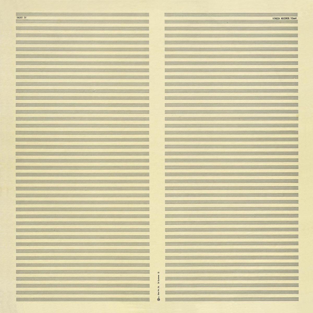 Album cover for Faust IV by Faust