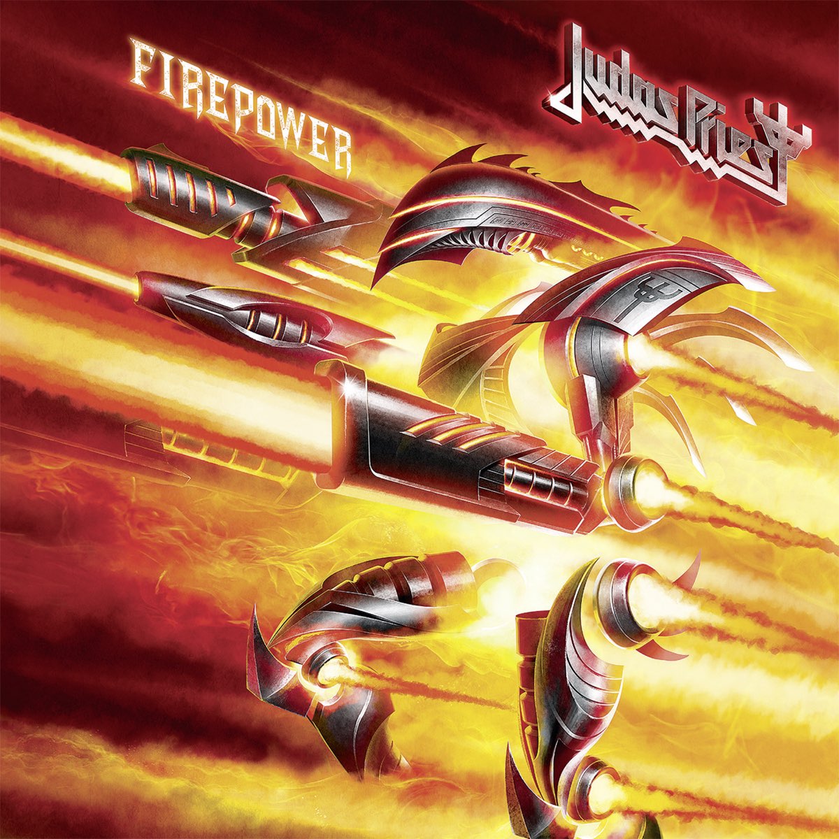 Album cover for Firepower by Judas Priest