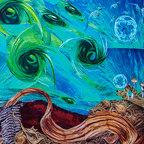 Album cover for Fluid Existential Inversions by Intronaut