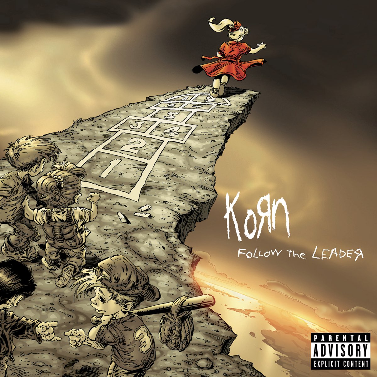 Album cover for Follow the Leader by Korn