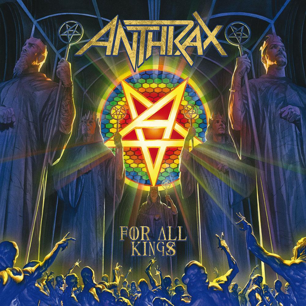 Album cover for For All Kings by Anthrax
