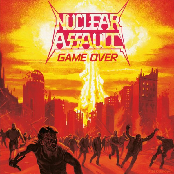 Album cover for Game Over by Nuclear Assault