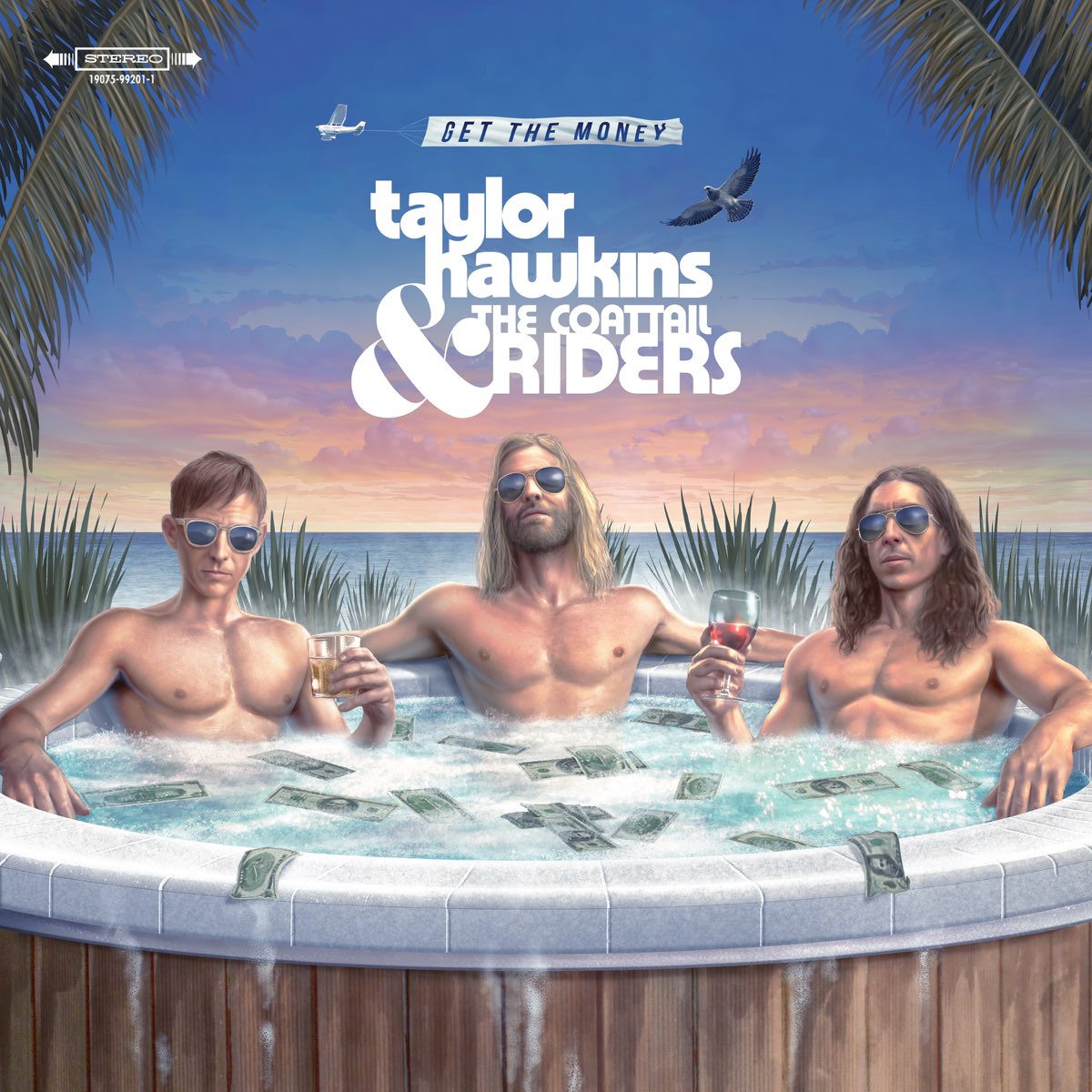 Album cover for Get the Money by Taylor Hawkins & the Coattail Riders