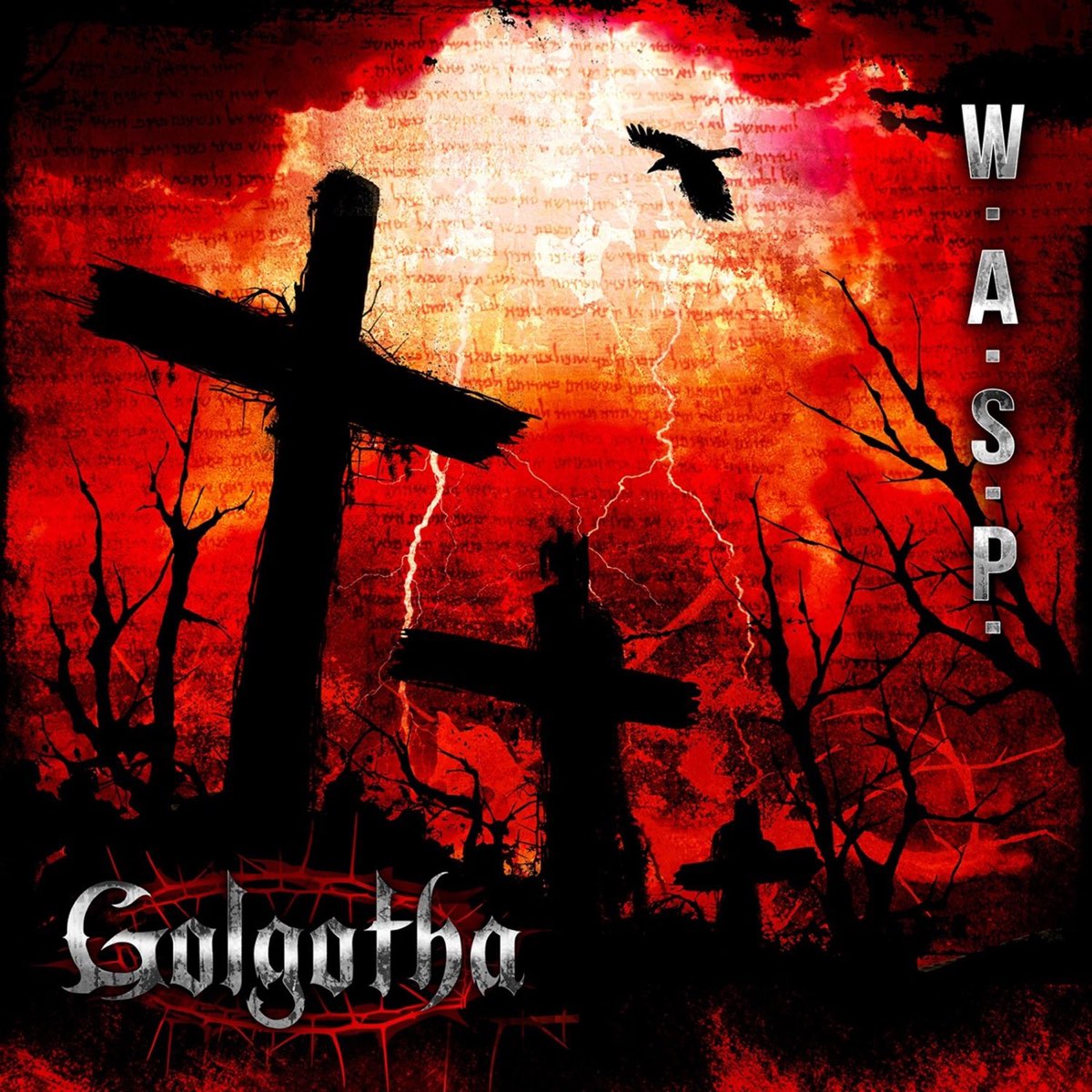 Album cover for Golgotha by W.A.S.P.