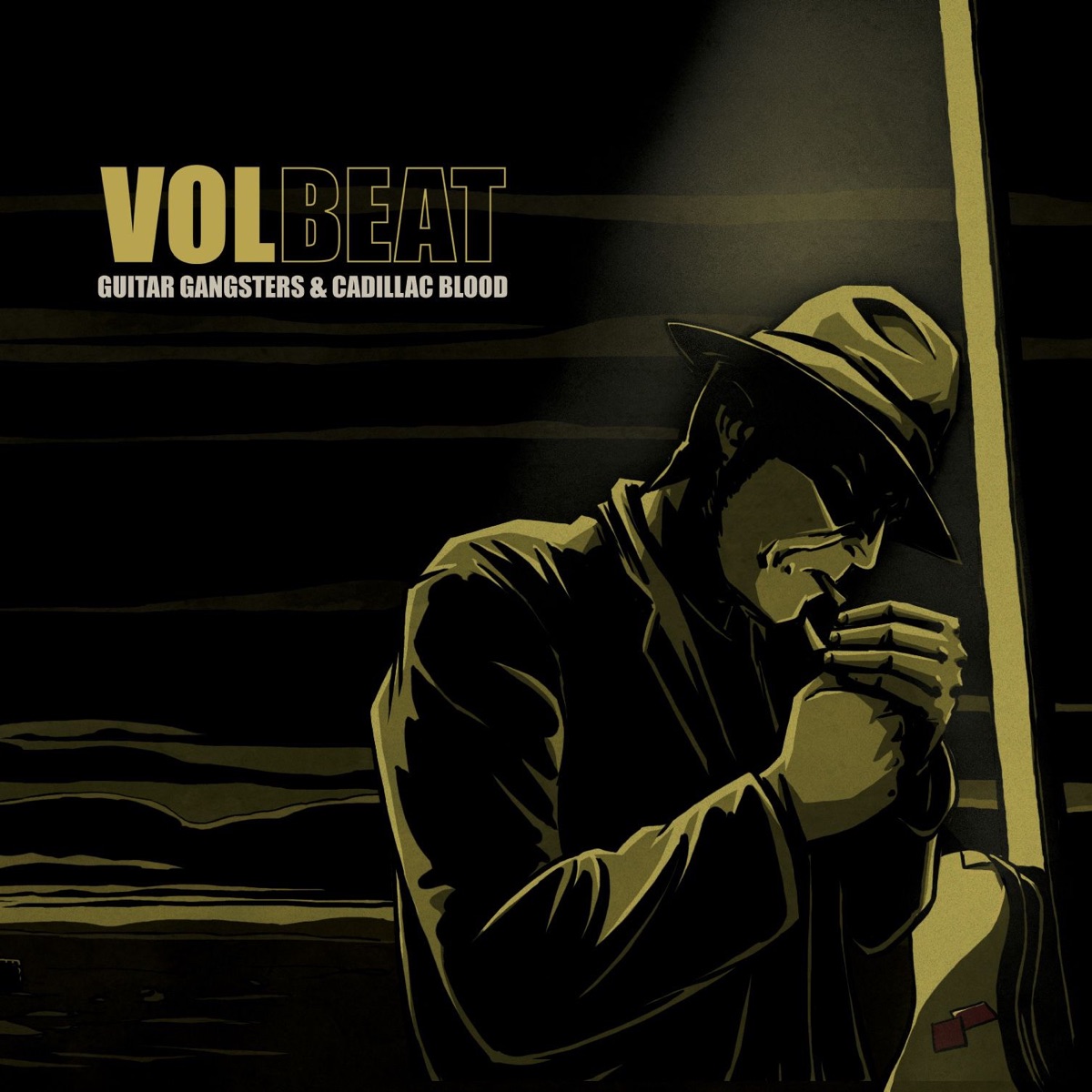 Album cover for Guitar Gangsters & Cadillac Blood by Volbeat