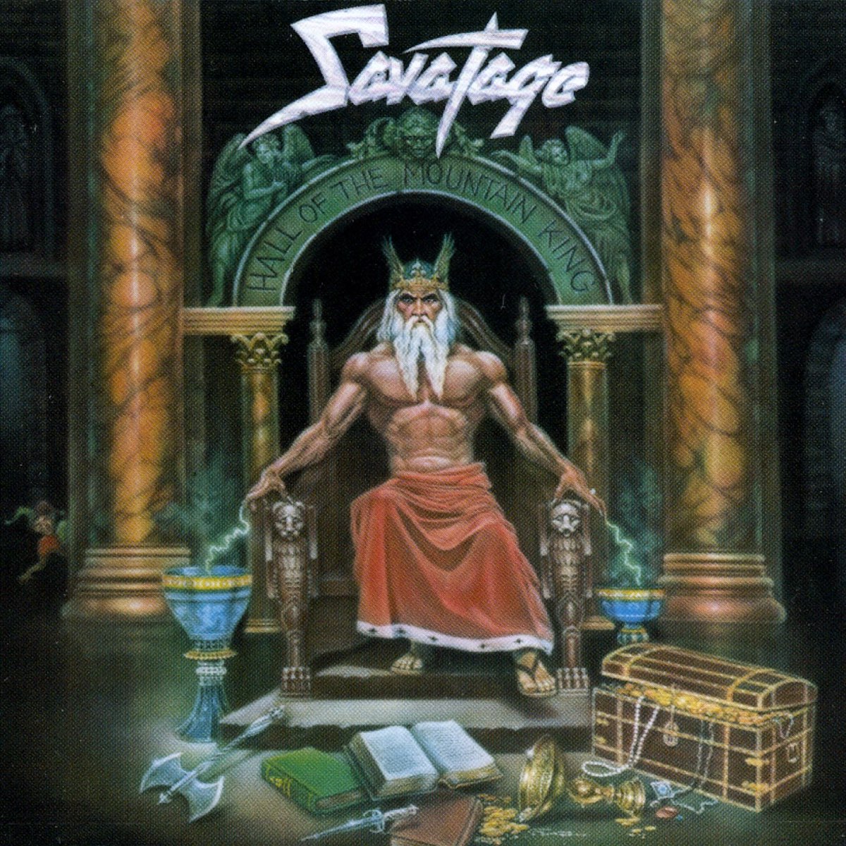 Album cover for Hall of the Mountain King by Savatage