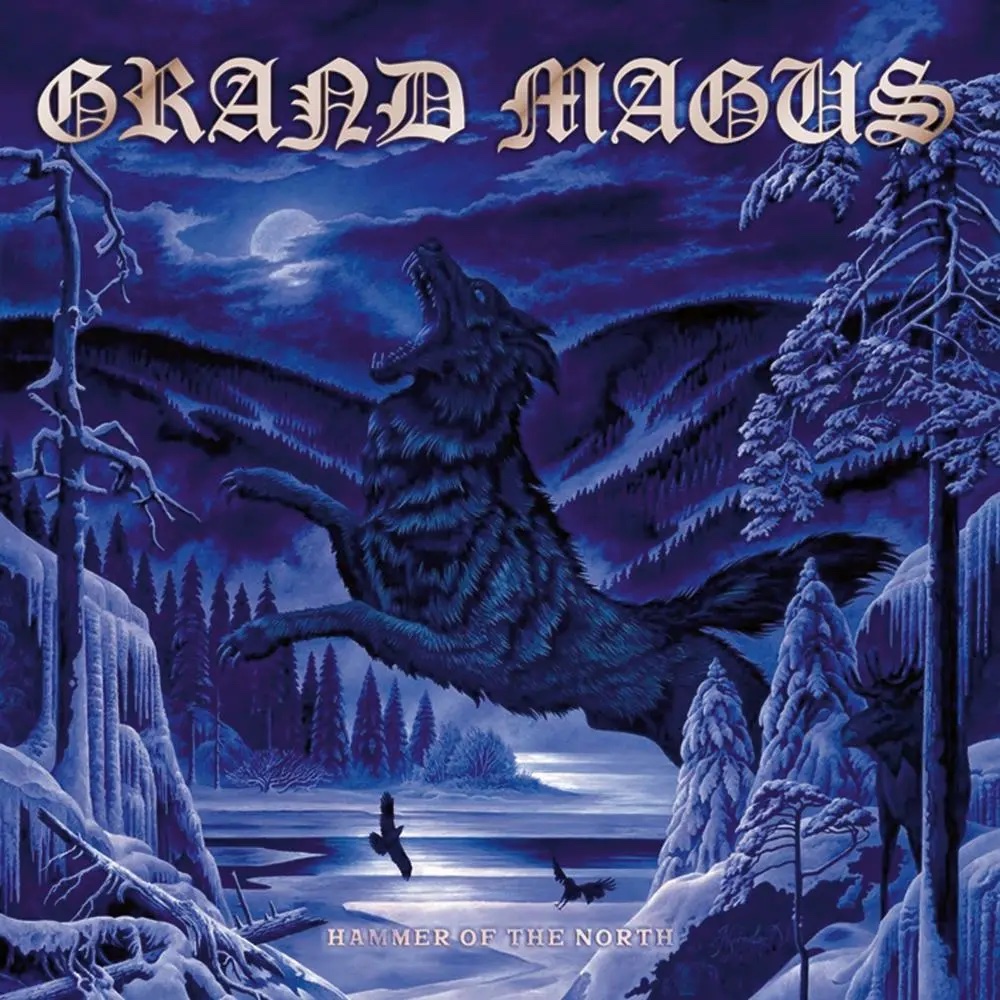 Album cover for Hammer of the North by Grand Magus